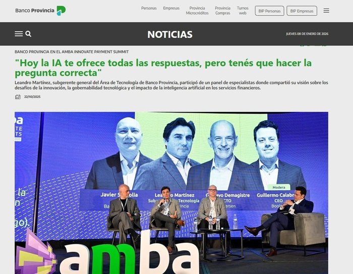 Press booleAr - Banco Provincia